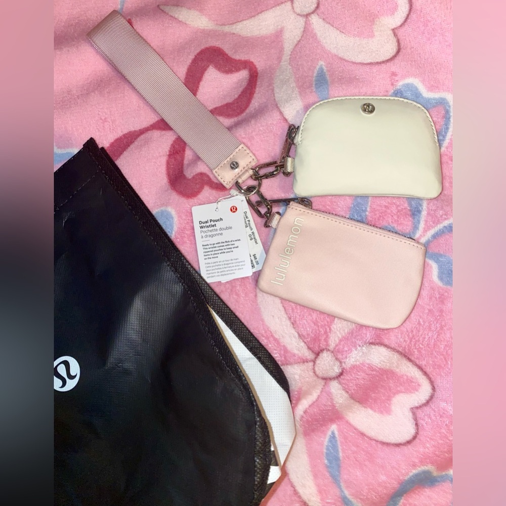 lululemon dual pouch wristlet